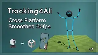 Cross Platform Full-Body Tracking via Webcam! | Google MediaPipe Pose, Unity