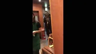 foreigner playing loud music at Starbucks In Japan
