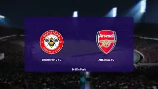 ⚽ Brentford vs Arsenal ⚽ | Premier League (13/08/2021) | PES 2021