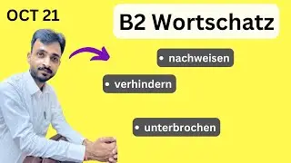 B2 Advanced German Vocabulary | Build your German Vocabulary|