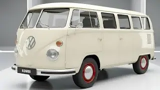 A Kombi Van 2026 da VW está de VOLTA! A Van Elétrica Retrô para a qual Ninguém Estava Preparado