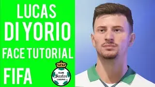 Lucas Di Yorio (Actualizado) (Santos Laguna) - Face tutorial FIFA 