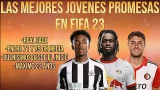Las mejores joyas con Real Face de FIFA 23. Jóvenes promesas para equipos de 1era (71-75 de media)