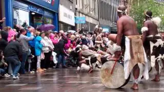 iNgobamakhosi Zulu Dance Group Mini Military Tattoo Stirling Scotland