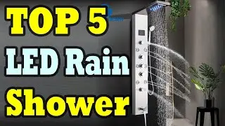 Top 5 Best LED Rain Shower System In 2021 | M Boenn Rain Shower Systems LED Shower Bathroom Faucet