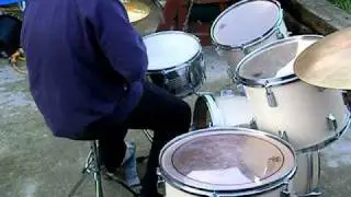 HOHNER DRUM KIT, EBAY.....WITH WILD 500 PEARL CYMBALS