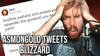 Asmongold LOSES IT And Tweets Blizzard Against The New Store Mount (Patch 8.2 Rise of Azshara)