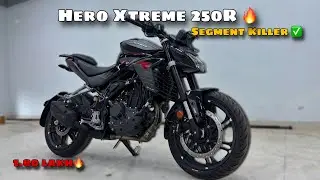 2025 New Hero Xtreme 250R Segemt Killer Bike : Detailed Review 🔥| On Road Price & Features ✅