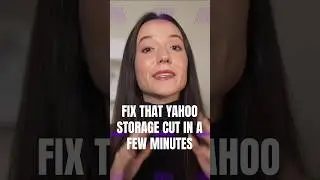 Yahoo сократила объем хранилища вашей электронной почты на 98% 😬 #чистаяпочта #почтаyahoo #решени...