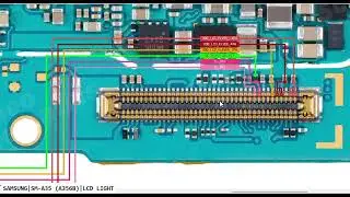 Samsung A35 Lcd Light ways