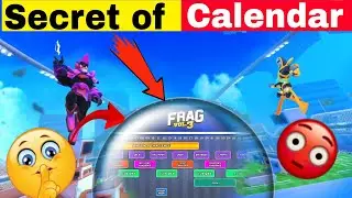 SECRET🤫OF CALENDAR😳CHALLENGE | FRAG PRO SHOOTER #fragproshooter #newupdate
