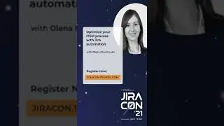 #JiraCon'21 Speaker - Olena Kharchenko #shorts