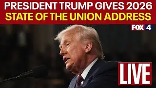 🔴LIVE: Trump gives State of the Union address
