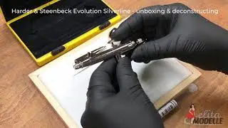 Harder & Steenbeck Airbrush Evolution Silverline - Unboxing and Deconstructing
