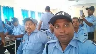 Civic volunteers law class training at Barrackpore training centre 2025.