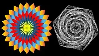 illustrator Spirograph effect Tutorial  How to use Rotate Tool | Graphics Design Tutorial Part-06