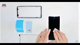 How to Install a Galaxy Note 8 Full Adhesive/Full Glue Tempered Glass Screen Protector | MYBAT
