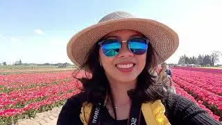 2021 WOODBURN OREGON TULIP FESTIVAL COLORFUL FIELD TOUR