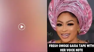 😭💔WATCH Fresh Omoge Saida video with Her Voice Note she Intentionally sent to Her Man Friend