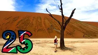 Namibia & Seychelles 25 | SOSSUSVLEI 🌅 La valle delle dune rosse | Bike Vlog | ENG DUB
