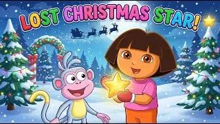Dora and The Lost Christmas Star ⭐❄️|An Amazing Magical Adventure| Christmas Adventure #dora #disney
