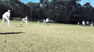 INSANE Reflex Catch by Leg Spinner | Manu&rsquo;s Magic in Sydney Club Cricket!