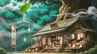 Studio Ghibli Inspired Relaxing Work Music | Calm Focus Music for Study, Coding Reading & Creativity