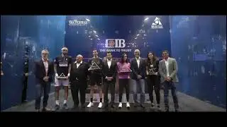 CIB Egyptian Squash Open 2021 by the pyramids