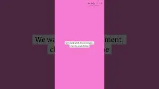 Walk with Discernment, Clarity, Divine Strategy