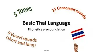 Basic Thai language (Phonetics pronunciation)