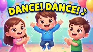 Kids Dance Party 🎉 | Happy New Year Song | Sing & Dance Together #song #kidssongs 