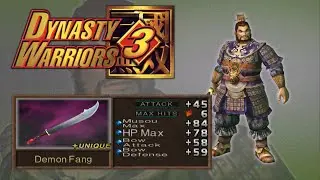 Xiahou Yuan - 4th Weapon | Dynasty Warriors 3 (4K, 60fps)