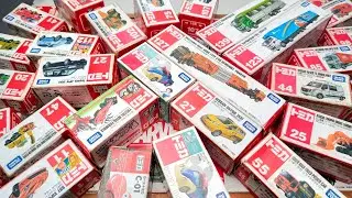 【トミカ】ミニカー大集合! Vo9 遊んだトミカを箱に入れて並べてみました。