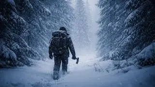 Winter Survival Alone in the Frozen Forest
