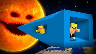 Hice un TÚNEL para Llegar al SOL en MINECRAFT