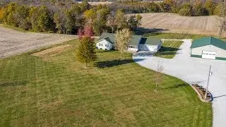 Nice Home On 46 Diverse Acres For Sale In Greene County, IL (Tillable, Woods, Interior Fields)