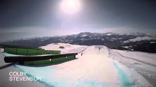 Colby Stevenson at European Freeski Open
