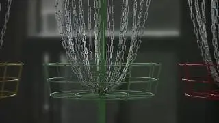 Introducing the Axiom Pro Disc Golf Basket