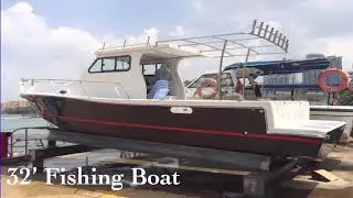 Fibreglass Fishing Boat Builder in Kota Tinggi Johor Malaysia