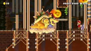 8-5 Bowser's Castle by KingToni 🍄 Super Mario Maker 2 ✹Switch✹ #bgf