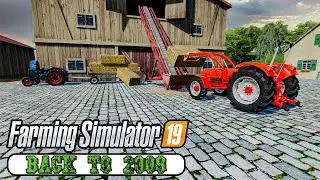 I Spent 24H on FS09 Giants Island map with 0$ - Farming Simulator 2019 timelapse