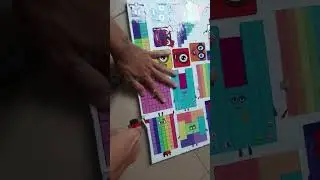 ASMR Numberblocks 71 rainbow