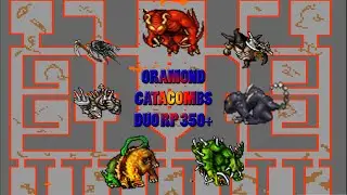 Lets Play Tibia Duo RP Catacombs Oramond