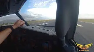 Landing in Palermo - Cockpit View