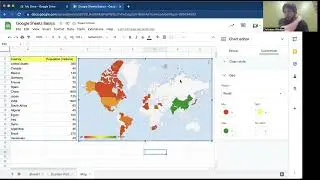 How to use the map feature in Google Sheets