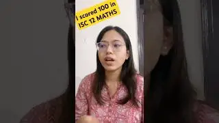 Do this to score 100 in Maths🔥| Strategy for ISC 12 #isc #maths #boards