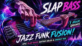 Jazz Funk Fusion Slap Bass Madness! | 1 Hour High-Energy Bass Guitar Mix 2026