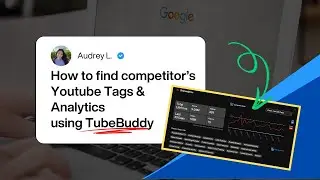 How to find competitor's Youtube tag and analytics with Tubebuddy