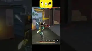 1v4 clutch to legendary hard shot to use pistol gun in #shorts.