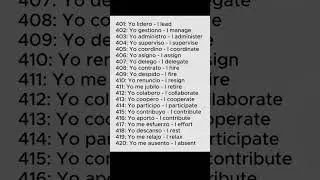 Learn 1000 Spanish Verbs | 401 - 420 Essential Verbs